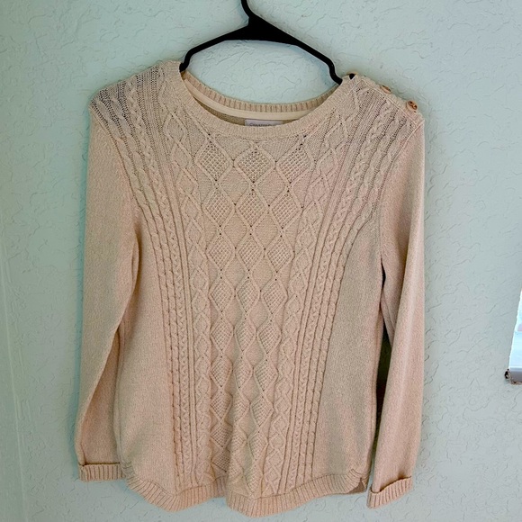 Charter Club Beaded Cardigan Sweater Small - Picture 1 of 7